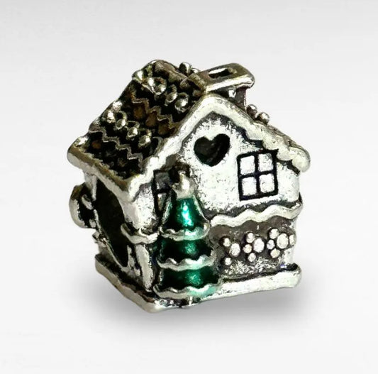 Christmas gingerbread house charm