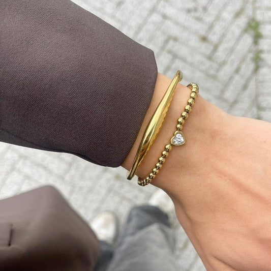 SIGNATURE BANGLE - GOLD