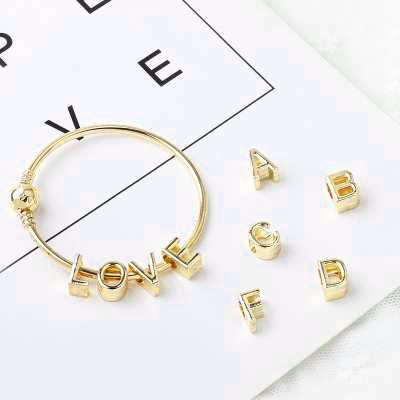 Gold Alphabet Charms
