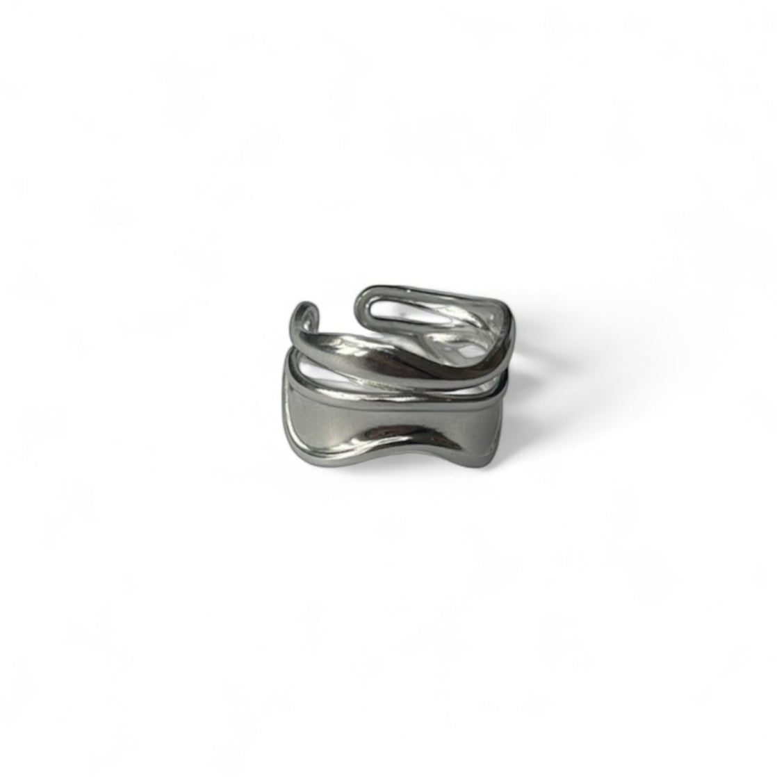 SILVER STATEMENT RING