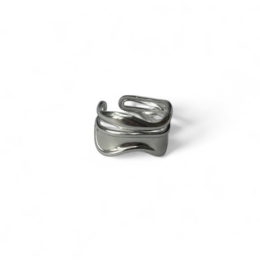 SILVER STATEMENT RING