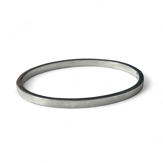 SILVER DAINTY BANGLE
