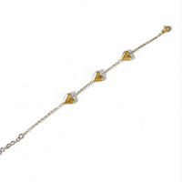 GOLD HEART BRACELET