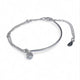 STERLING SILVER BEADED STAR BRACELET