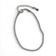 STERLING SILVER TWISTED CHAIN BRACELET