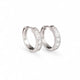 STERLING SILVER STATEMENT HOOPS
