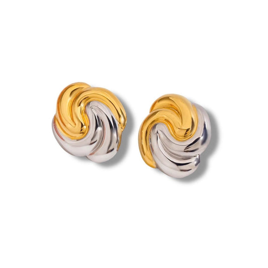 ETERNA LUXE SWIRL STUDS