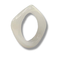 FROSTED IVORY BANGLE
