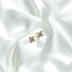 GOLD CLOVER STUDS