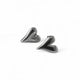HEART STUD - SILVER