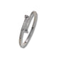 SILVER NAIL BANGLE