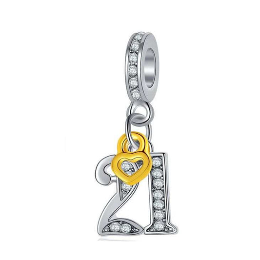 21st Birthday Charm