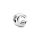 Letter C Charm Silver