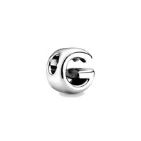 Letter G Charm Silver