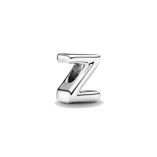 Letter Z Charm Silver