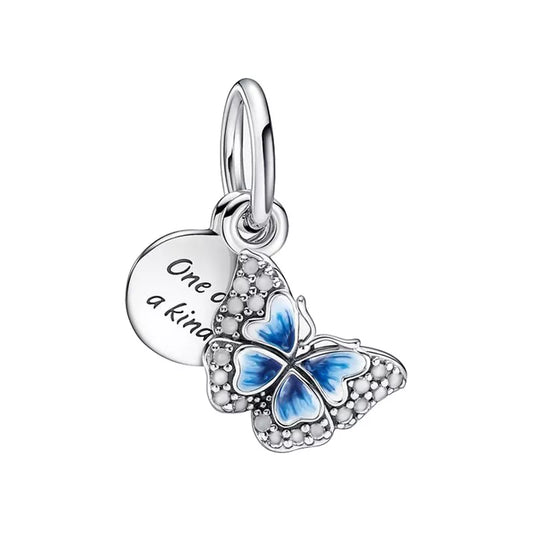 One of a kind Butterfly dangle charm