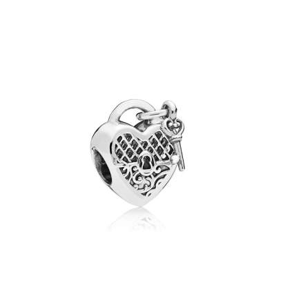 SILVER PADLOCK CHARM