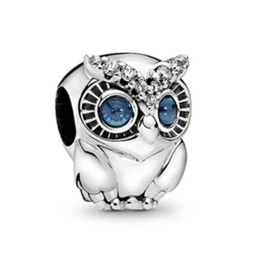 Sparkling Owl Charm