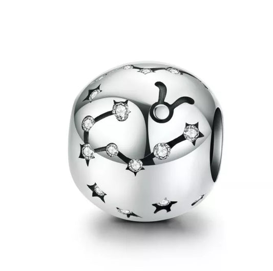 Zodiac Taurus charm